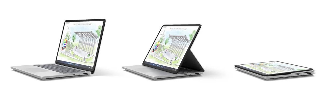 微软发布第二代 Surface Laptop Studio 2 变形工作站、升级第13代酷睿、RTX 40独显、性能提升两倍