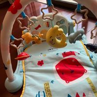 贝恩施婴儿健身架3-6个月宝宝脚踏钢琴玩具0-1岁新生儿礼盒满月礼物实用