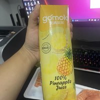 果满乐乐100%菠萝汁1L*2瓶
