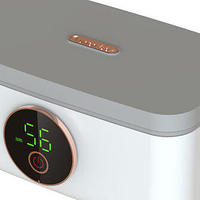 充电式电热饭盒——物克电热饭盒，它采用真无线设计，让你在校园和户外也能随时享受热饭的美味。