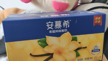 中秋礼盒——伊利安慕希希腊风味香草味酸奶205g*10盒整箱礼盒