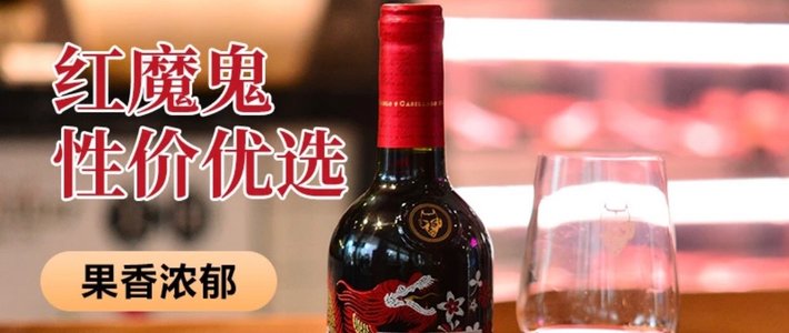 红魔鬼红酒尊龙系列赤霞珠 干露智利原瓶进口干红葡萄酒