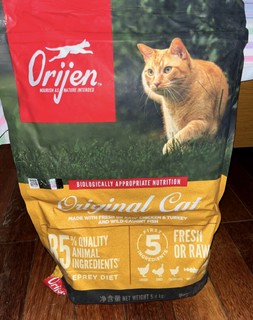 Orijen渴望鸡肉味猫粮5.4kg 成猫幼猫通用粮【美版】 
