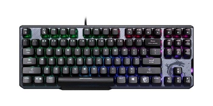 微星发布 Vigor GK50 ELITE TKL 游戏键盘，凯华轴、键线分离、航空铝