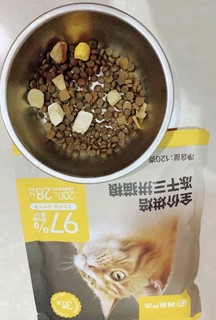 烘焙冻干猫粮，猫咪很喜欢