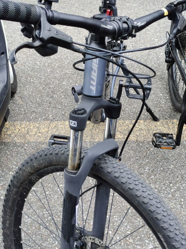 路上看到一俩捷安特talon，太好看了