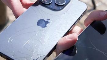 耐用性测试丨iPhone 15 比 iPhone 15  PM 背后玻璃更抗造，Pro 比 Pro Max 耐用
