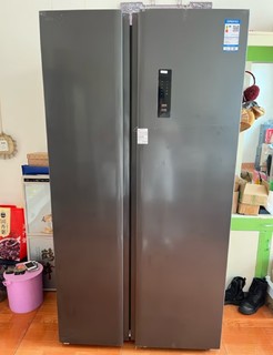 TCL 318升V5法式养鲜冰箱变频一级分区养鲜多门对开门超薄家用电冰箱 一级能效 33分贝