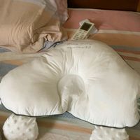 新安代婴儿枕头0-1岁定型枕 新生儿头型调节抑菌矫纠正防偏枕头 