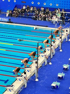 亚运会 游泳比赛现场🏊
