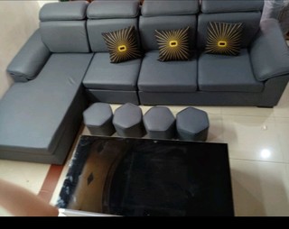 创繁 布艺沙发 现代可拆洗沙发客厅科技布沙