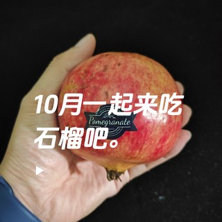 10月，一起来吃石榴吧。