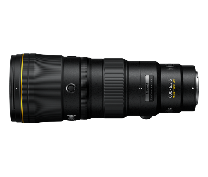 尼康发布尼克尔 Z 600mm f/6.3 VR S 远摄定焦镜头，兼容尼康Z卡口系统