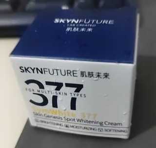 难以置信！肌肤未来 377 美白淡斑面霜，轻松告别暗沉，拥有明亮美肌!