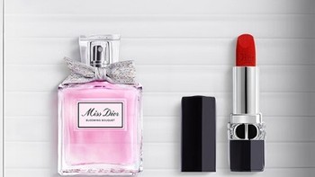 迪奥（Dior）花漾红唇礼盒（丝绒999口红+花漾女士淡香水50ml）