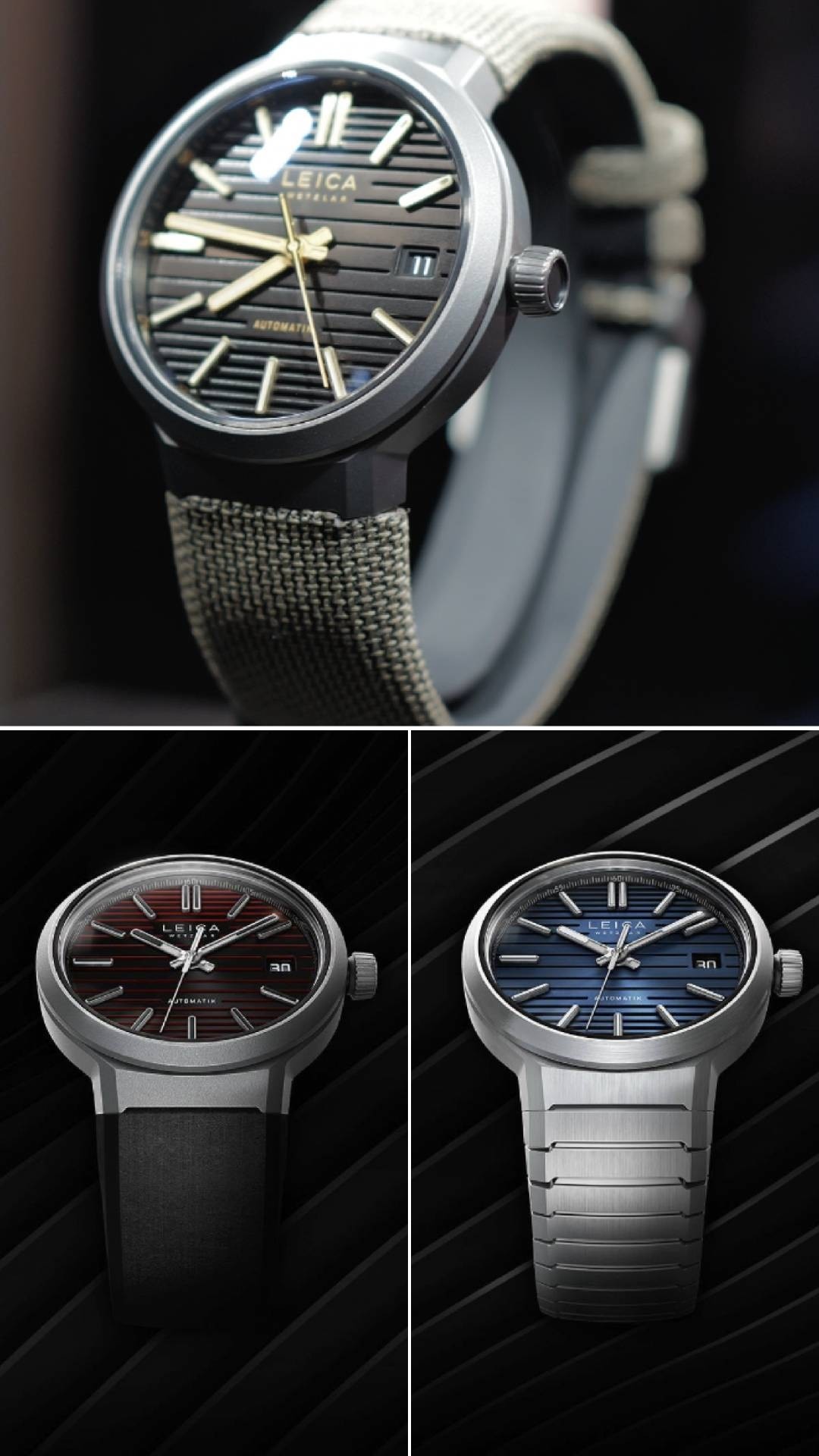 徕卡品牌跨界做腕表？新发布ZM 11系列腕表5.2万元起！灵感来源于相机！