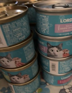 lorde里兜猫罐头汤汁补水猫零食成幼猫湿猫粮金枪鱼混合口味80gx6罐