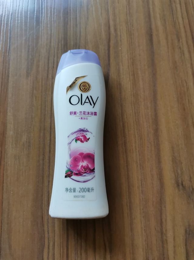 OLAY舒爽兰花沐浴露：幸福感来自清新的花香味