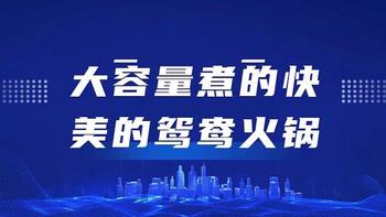 大容量、煮的快！美的鸳鸯锅，既能煮火锅又能煮螃蟹的好锅