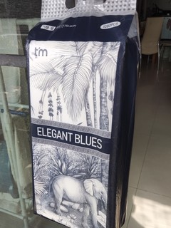 2.65元买的糖糖妈咪抽纸挂抽优雅蓝调气垫纸巾320抽