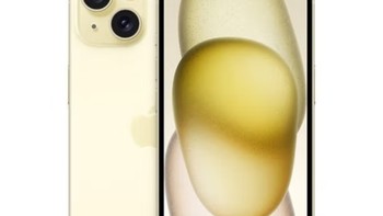 Apple iphone15 (A3092) 支持移动联通电信5G 双卡双待手机 苹果15 黄色 512GB【90天碎屏险套装】
