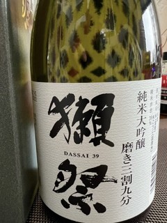 獭祭（Dassai）39三割九分 日本清酒 300ml 礼盒装 纯米大吟酿