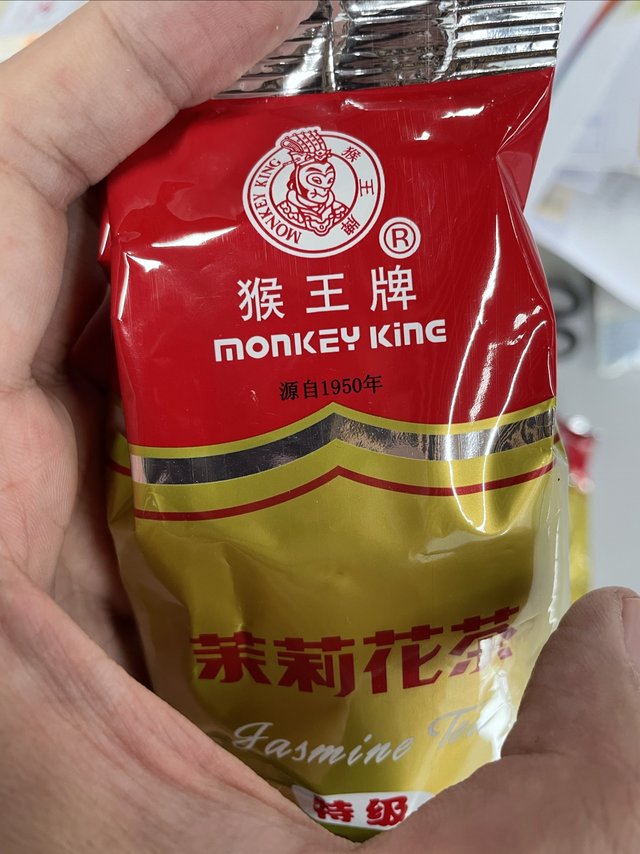 猴王茉莉花茶，小时候的老味道