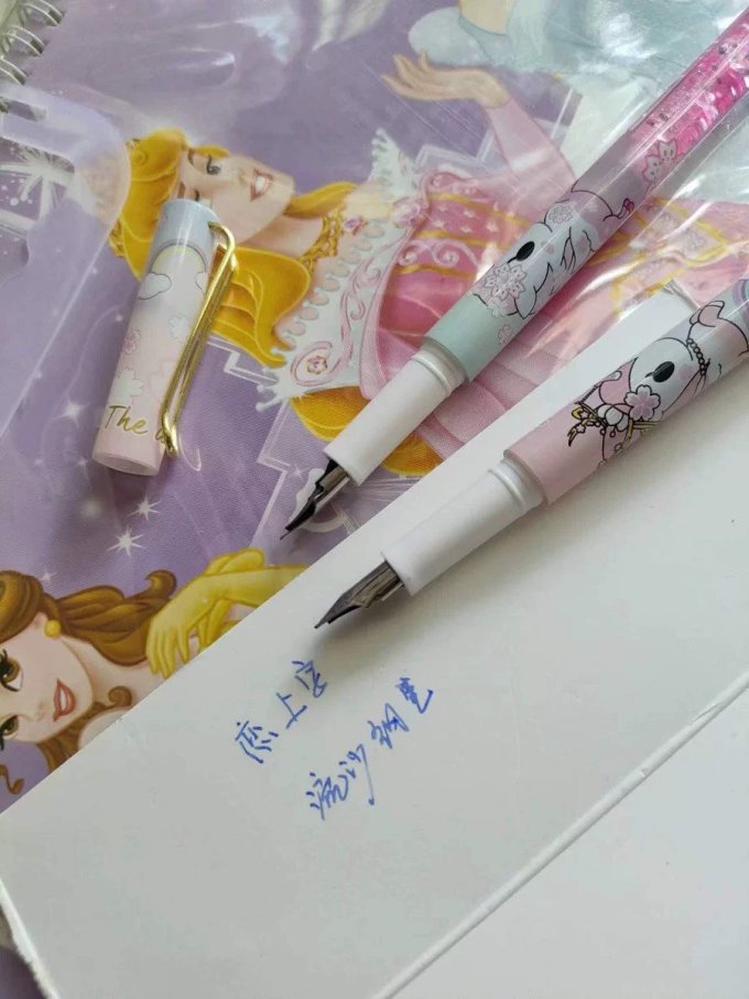 高颜值的仙女流沙钢笔