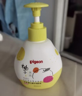 贝亲（Pigeon）润肤乳 婴儿身体乳 含神经酰胺 柚子系列（滋润型）350ml 