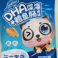 儿童营养零食，不二宝贝DHA鳕鱼肠！