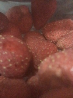冻干草莓干