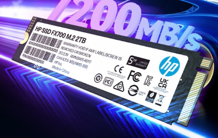 惠普上架 FX700 系列PCIe 4.0 固态硬盘，石墨烯散热、三种容量、7.2GB/s读速、5年质保