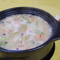 深夜放毒！58元砂锅粥：虾，香菇，瑶柱和酸菜