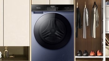 双十一洗衣机性价比之王：1千元海信滚筒洗烘一体机