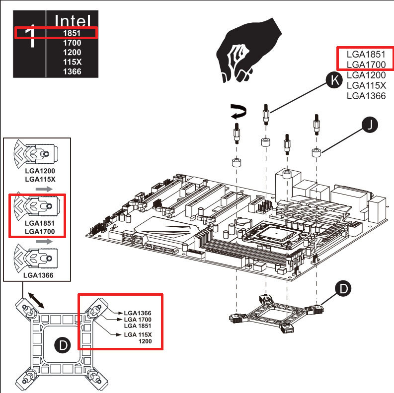 lga1700针脚定义图图片