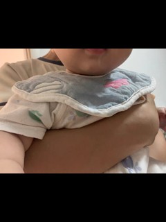 婴儿纱布围巾