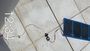 DIY单车太阳能板
