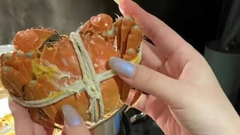 御蟹湖螃蟹：苏州太湖大闸蟹，肥美诱人，品味江南美食