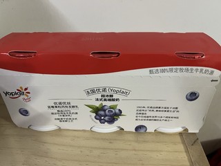 优诺（yoplait）优丝蓝莓果粒酸奶