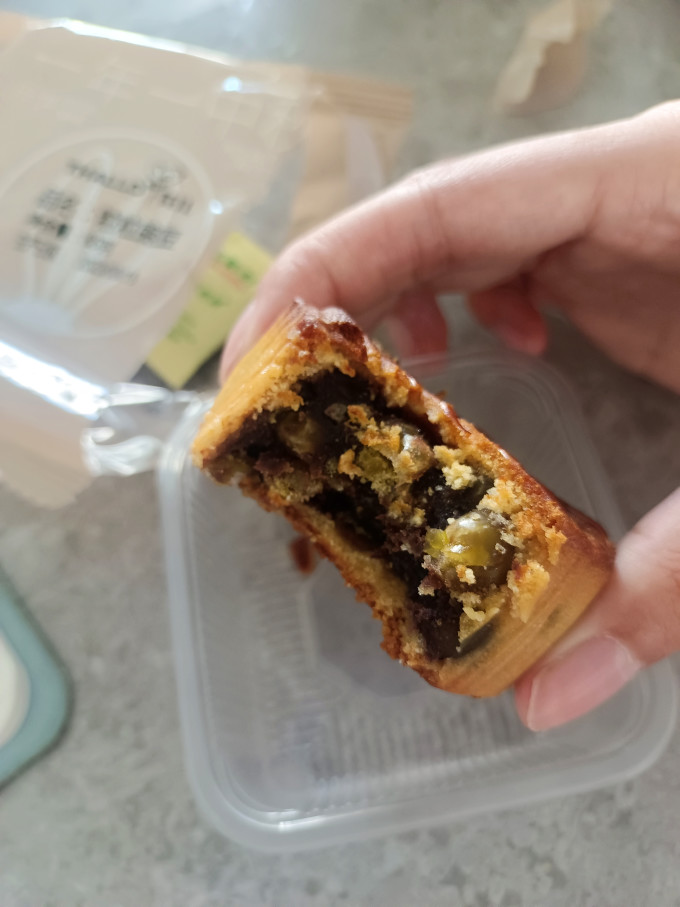 吃到了豌豆馅的月饼04还不错