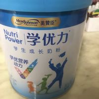 美赞臣学优力学生 成长奶粉 5段奶粉 700克罐装 6-14岁青少年均衡营养