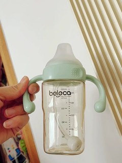 beleca吸管奶瓶大宝宝1岁以上2岁3岁儿童防胀气鸭嘴6个月喝奶喝水