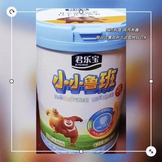君乐宝（JUNLEBAO）小小鲁班儿童配方奶粉4段（3周岁以上适用）800g
