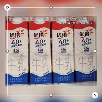 优诺（Yoplait）全脂牛奶950ml