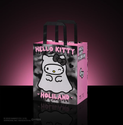 三丽鸥：万圣节气氛渐浓，好利来“黑白双煞”Hello Kitty上线！