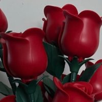 积木玫瑰花：创新与美丽的完美结合