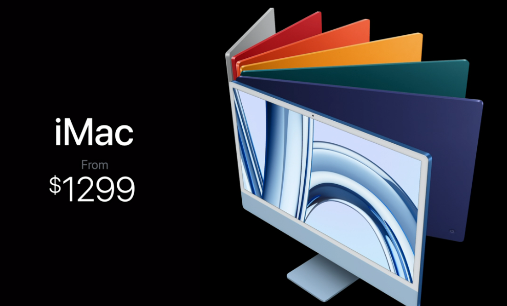 苹果发布新一代 iMac 24 一体机电脑，升级 M3 处理器、24英寸4.5K视网膜屏