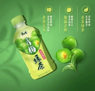 康师傅冰红茶饮料小瓶装冰糖夏季茶混合饮品青梅绿茶330ml*6瓶