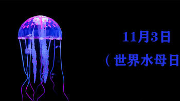 今天是 篇七：世界水母日（11月3日） 