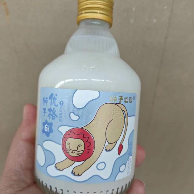 狮子歌歌优格原味酸奶酒